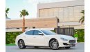 Maserati Ghibli | 4,502 P.M | Ghibli S | 0% Downpayment | Full Option | Spectacular Condition!