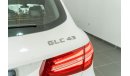مرسيدس بنز GLC 43 AMG 2017 Mercedes GLC43 AMG Full Option / Two Years Extended Warranty /  Full Mercedes Benz Service Hist