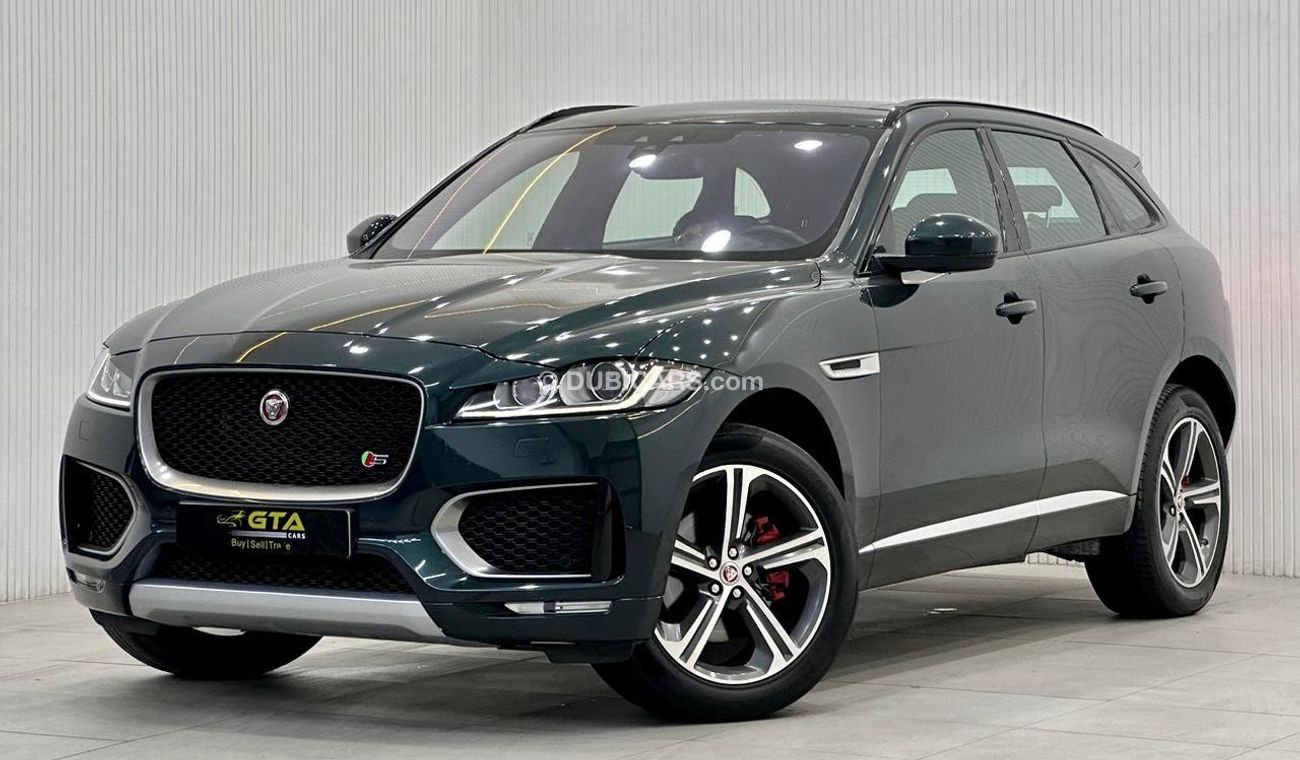 Jaguar F Pace 2017 Jaguar F-Pace S, Warranty, March 2026 Jaguar Service Pack, Full Jaguar Service History, GCC