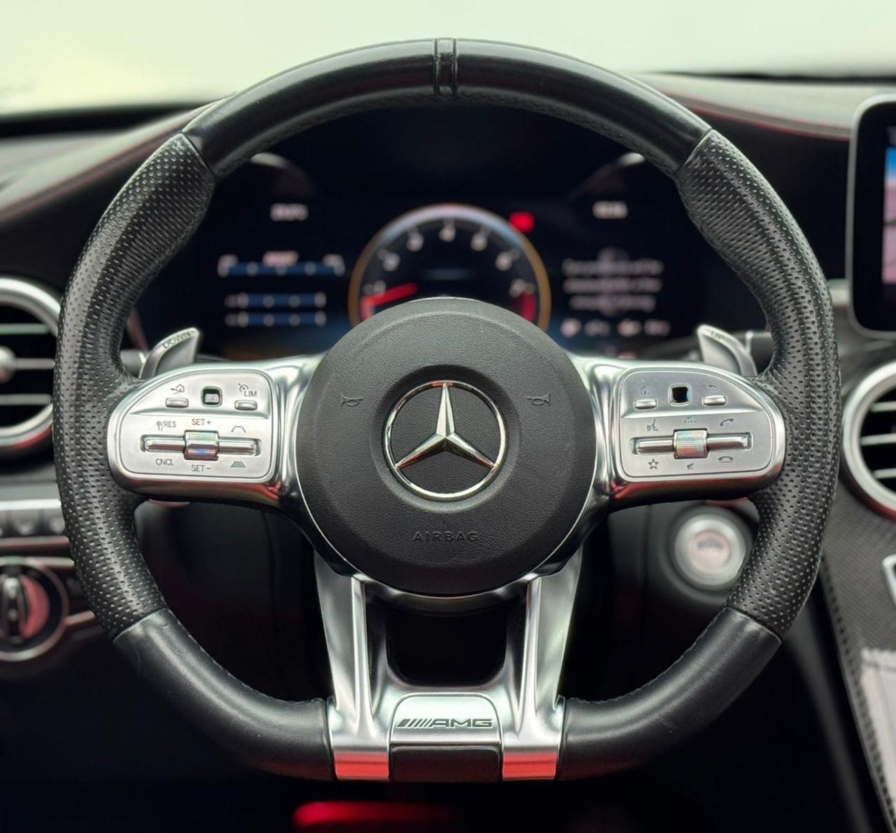 Mercedes-Benz C 63S AMG Std 4.0L Sedan 2019 Mercedes-Benz C63 S AMG, 1 Year Warranty, Full Service History, Excellent Condit