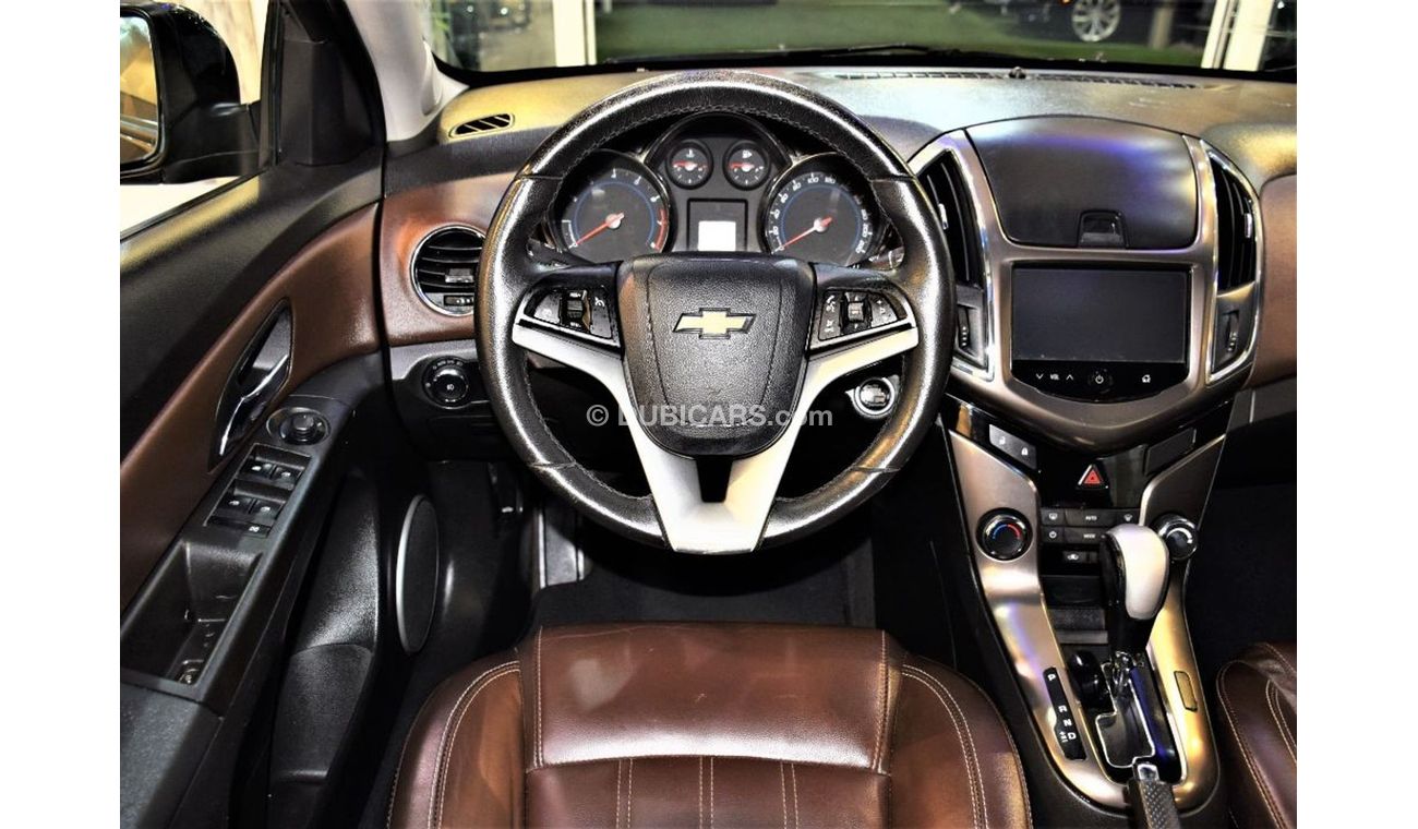 شيفروليه كروز AMAZING Chevrolet Cruze LT 2015 Model!! in Black Color! GCC Specs