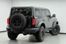 Ford Bronco Wildtrak 2.7L (5 Seater) 2022 Ford Bronco Sasquatch ,Ford Warranty+Full Service History ,GCC