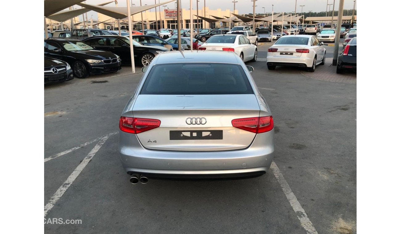 Audi A4 Audi A4 model 2013 GCC car prefect condition full option sun roof leather seats back camera back air