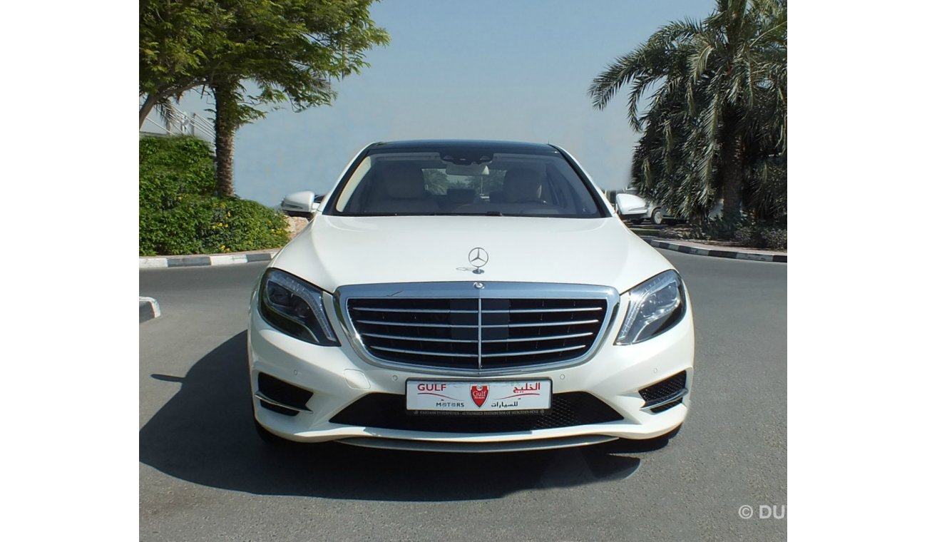 مرسيدس بنز S 500 FULL SERVICE IN GARGASH