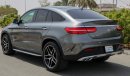 مرسيدس بنز GLE 43 AMG 3.0، V6 ،GCC ،0km، الضمان: سنتان غير محدودة المسافة، خدمة الصيانة: 3 سنوات عند EMC