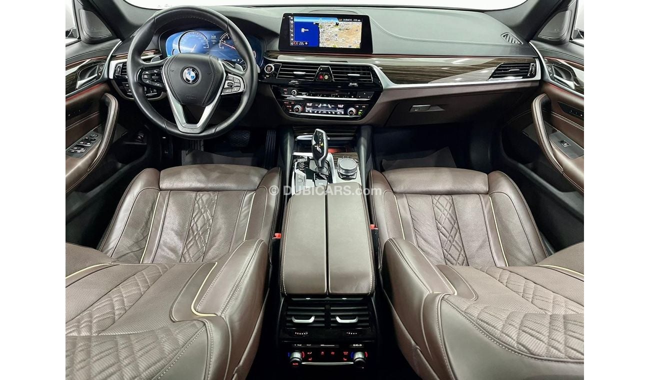 BMW 530i M Sport 2018 BMW 530i Sport Line, BMW Warranty 12/22, BMW Service Pack 2025, Full Options, GCC