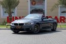 BMW 430i M Sport BMW 430i M-Sport Convertible 2017 GCC under Warranty with Flexible Down-Payment/ Flood Free.