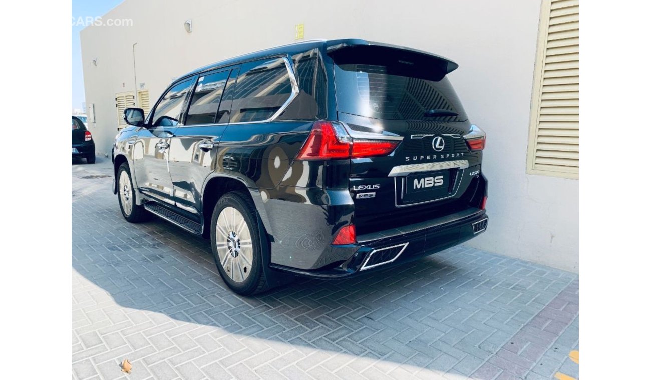 Lexus LX570 Super Sport 5.7L Petrol with MBS Autobiography Massage Seat