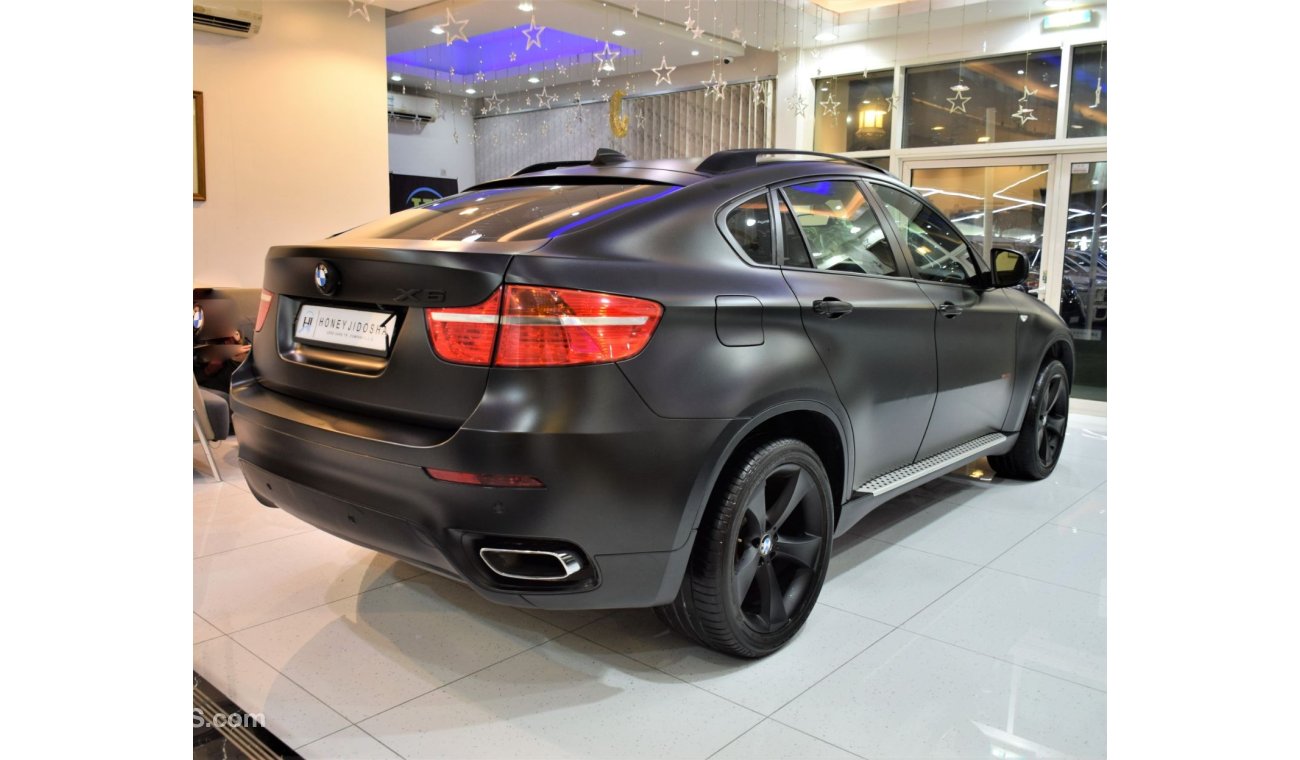 بي أم دبليو X6 EXCELLENT DEAL for our BMW X6 xDrive50i ( 2009 Model! ) in Matte Black Color! GCC Specs