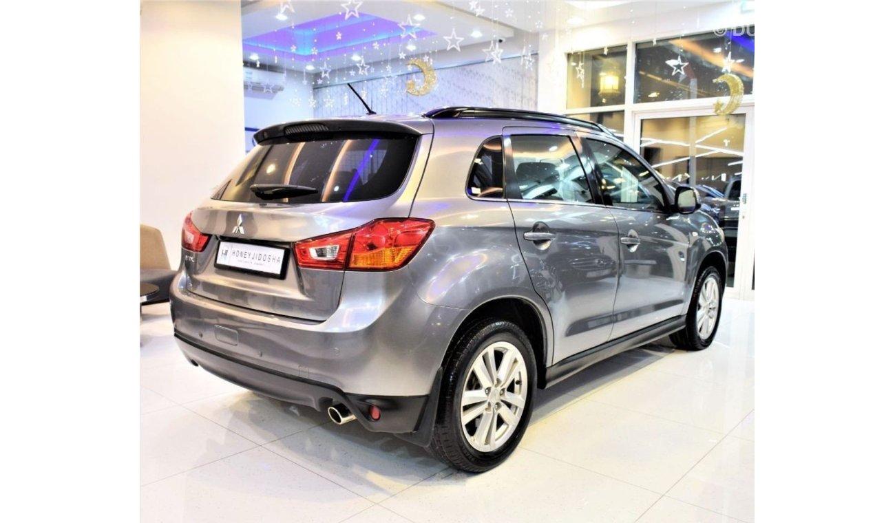 ميتسوبيشي ASX (82000 KM!) AMAZING Mitsubishi ASX 4WD 2013 Model!! in Grey Color! GCC Specs