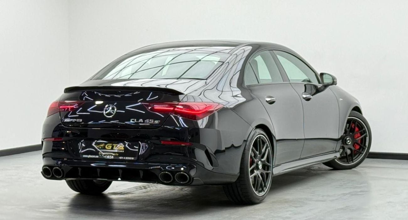 Mercedes-Benz CLA 45 S AMG 2025 Mercedes Benz AMG CLA45 S Premium+, 2030 Mercedes Warranty, Delivery Kms, Fully Loaded, GCC