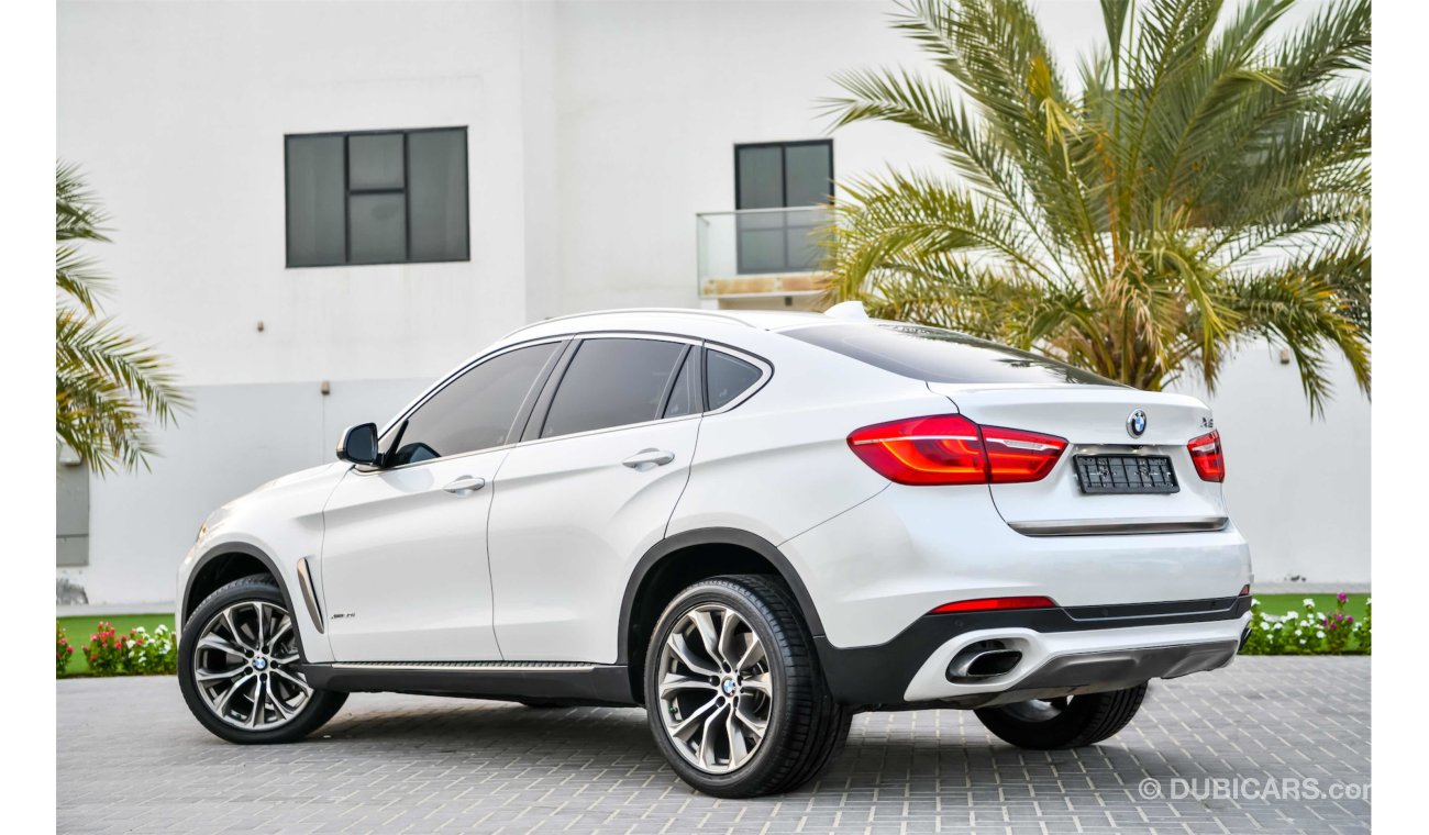 BMW X6 xDrive 50i - Under Warranty - GCC - AED 2,722 P.M - 0% D.P