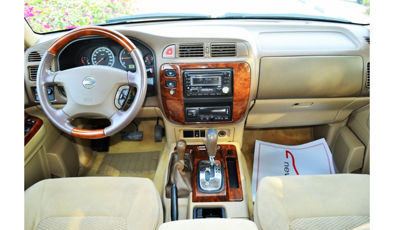 نيسان باترول سفاري GCC NISSAN PATROL SAFARI 2004 - CAR IN GOOD CONDITION - NO ACCIDENT - PRICE NEGOTIABLE