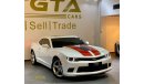 شيفروليه كامارو 2015 Chevrolet Camaro SS, Warranty, Service History, GCC