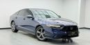 هوندا أكورد 2023 Honda Accord LX Sport, Sep/2028 Honda Warranty, Full Honda Service History, GCC