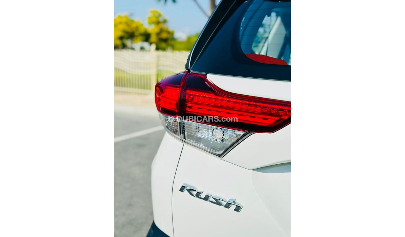Toyota Rush GCC || RUSH EX 1.5L V4 || PUSH START || 7 SEATER || 0% DOWN PAYMENT
