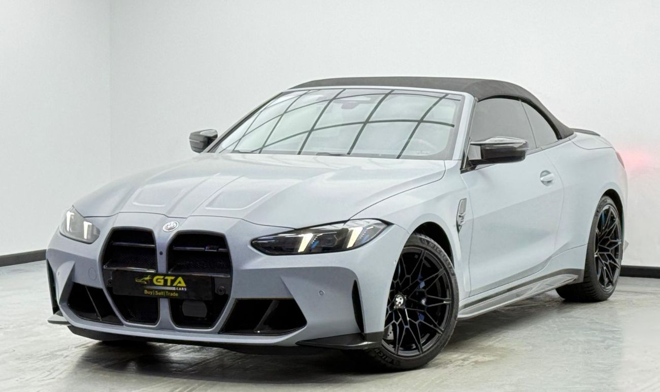 BMW M4 Competition 3.0L 2025 BMW M4 Competition Convertible, Warranty, Very Low Km, Excellent Condition, Ko