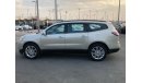 Chevrolet Transverse Chevorlet TRAVERSE MODEL 2015 GCC car prefect condition cruise control Bluetooth navigation sensors