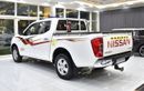 نيسان نافارا EXCELLENT DEAL for our Nissan Navara SE ( 2020 Model ) in White Color GCC Specs