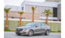 Cadillac ATS | 1,253 P.M | 0% Downpayment | Spectacular Condition!