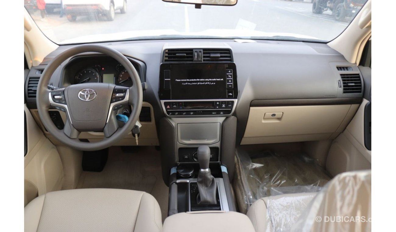 تويوتا برادو VX 2.7,SUNROOF, 2 ELECTRIC SEAT ,LEATHER SEAT, MODEL 2023, PETROL,SPARE DOWN