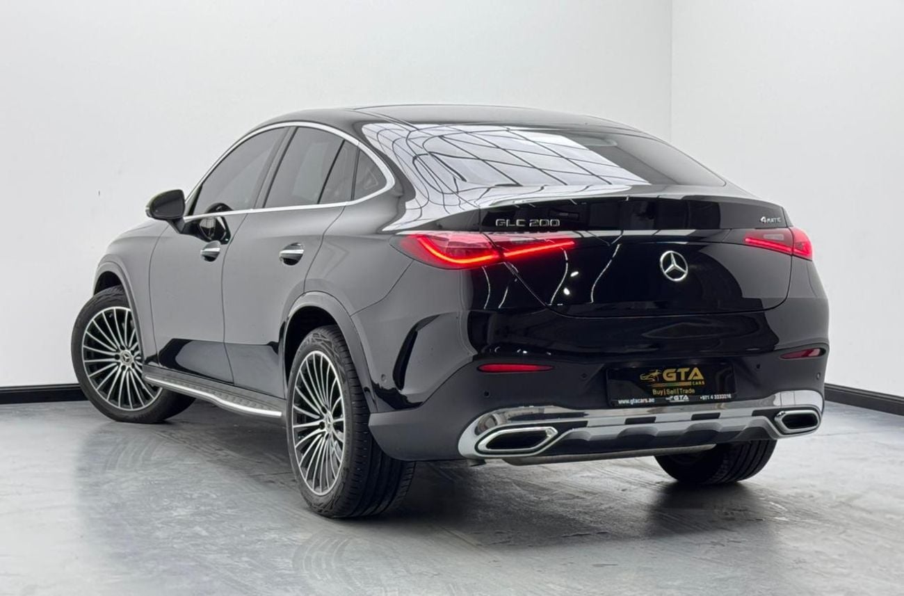 Mercedes-Benz GLC 200 2025 Mercedes-Benz GLC200 AMG 4MATIC Coupe, 2029 Mercedes Warranty and Service Pack, GCC