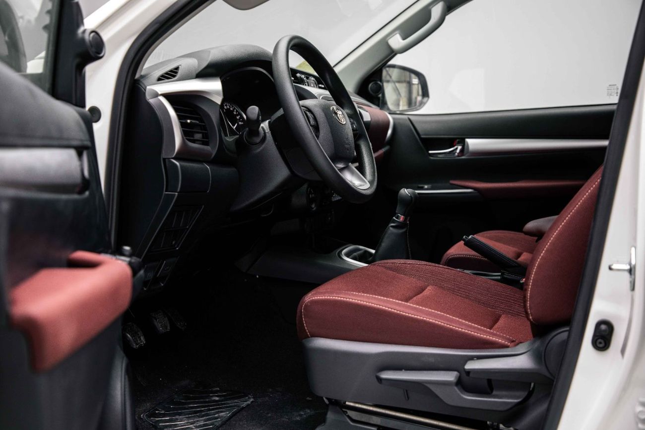Toyota Hilux 2.7L - Manual - Super White Inside Red | Export Only