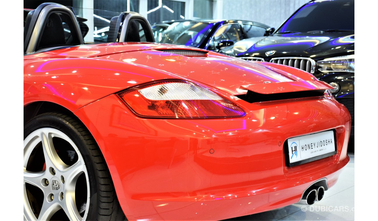 بورش بوكستر S Convertible 2008 Model!! in Red Color! GCC Specs