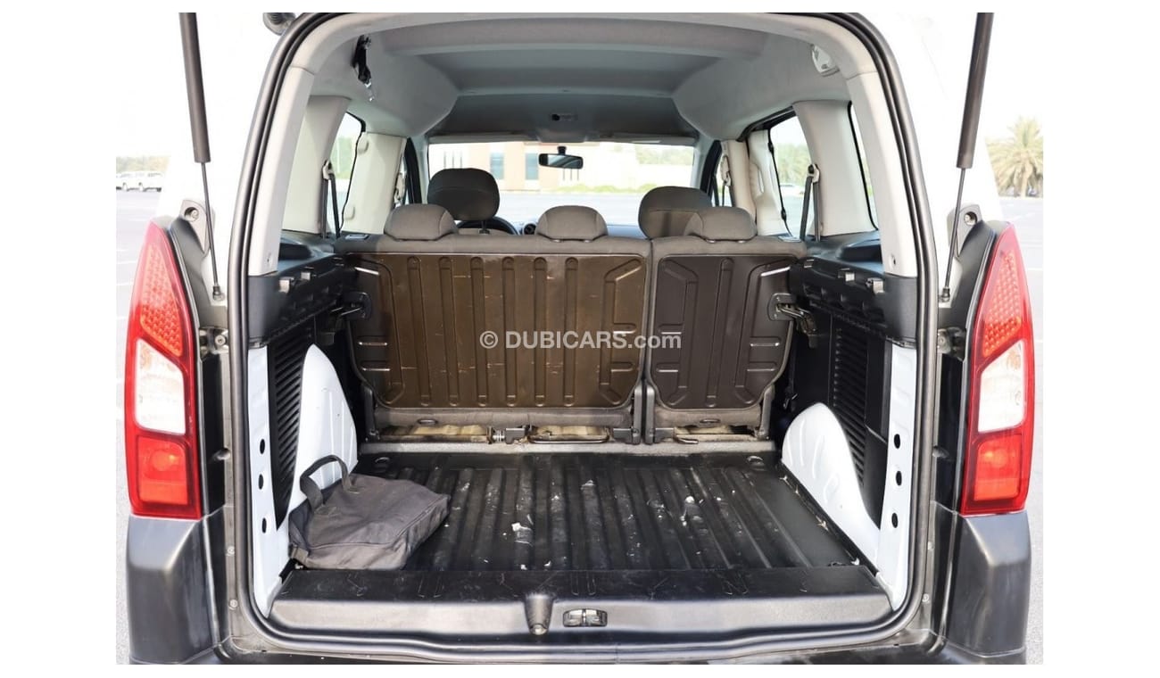 بيجو بارتنر Tepee | 5 Seater - Manual - 1.6L | GCC Specs | Excellent Condition