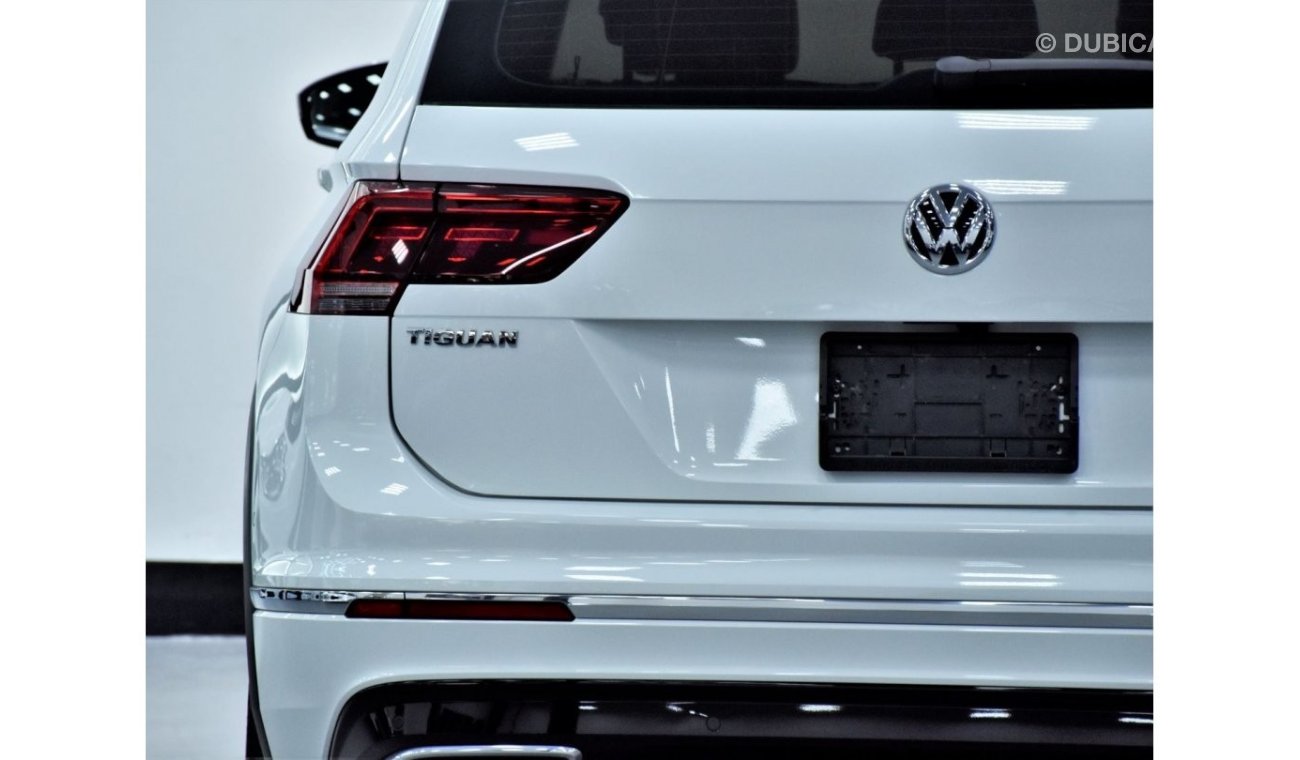 Volkswagen Tiguan EXCELLENT DEAL for our Volkswagen Tiguan R-Line 4Motion ( 2019 Model ) in White Color GCC Specs