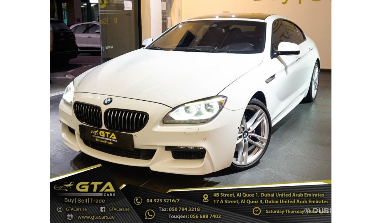 BMW 650i 2013 BMW 650i M-Sport, Warranty, Full Service History, GCC