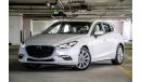 Mazda 3 2L Skyactiv R Hatchback 2019 GCC under Agency Warranty with Zero Down-Payment.