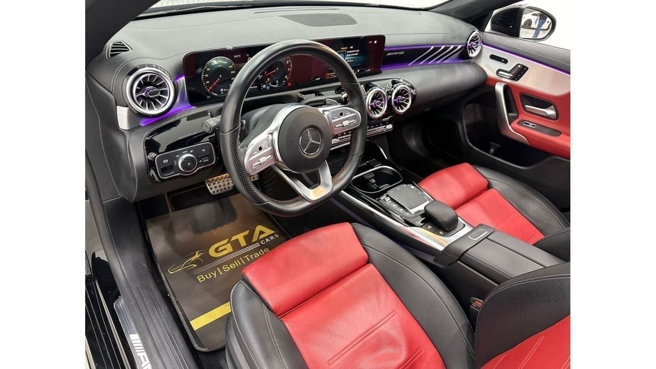 مرسيدس بنز CLA 35 AMG 2021 Mercedes Benz CLA35 AMG 4MATIC, Aug 2026 Mercedes Warranty, Aug 2025 Mercedes Service Pack, Low