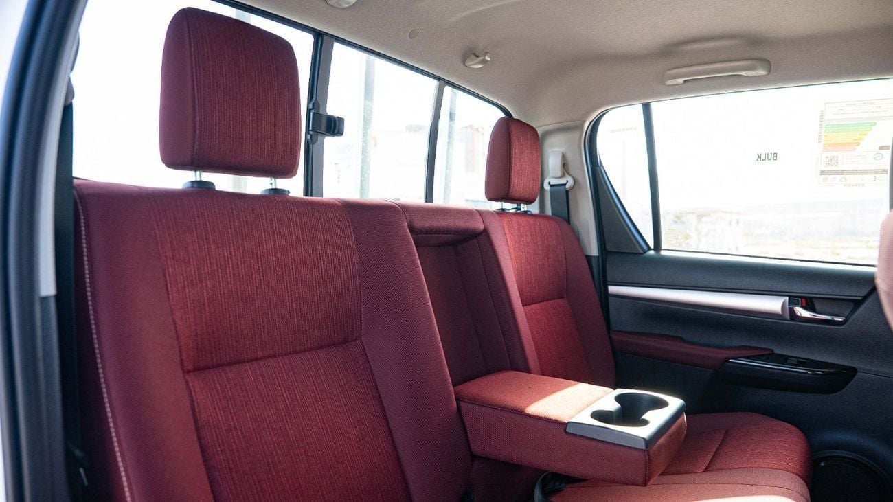 Toyota Hilux GLX 2.7L - Manual - White Inside Maroon | Export Only