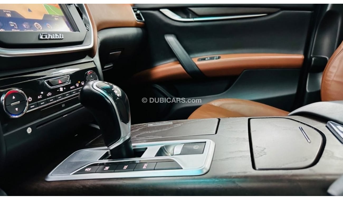 Maserati Ghibli GCC .. FSH .. S .. V6 ..perfect Condition