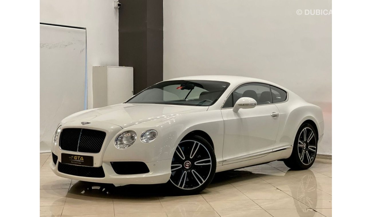 بنتلي كونتيننتال جي تي 2013 Bentley Continental GT, Full Service History, GCC