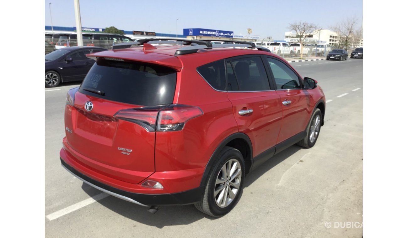 Toyota RAV4 2017 RED SE PLATINUM FULL OPTION