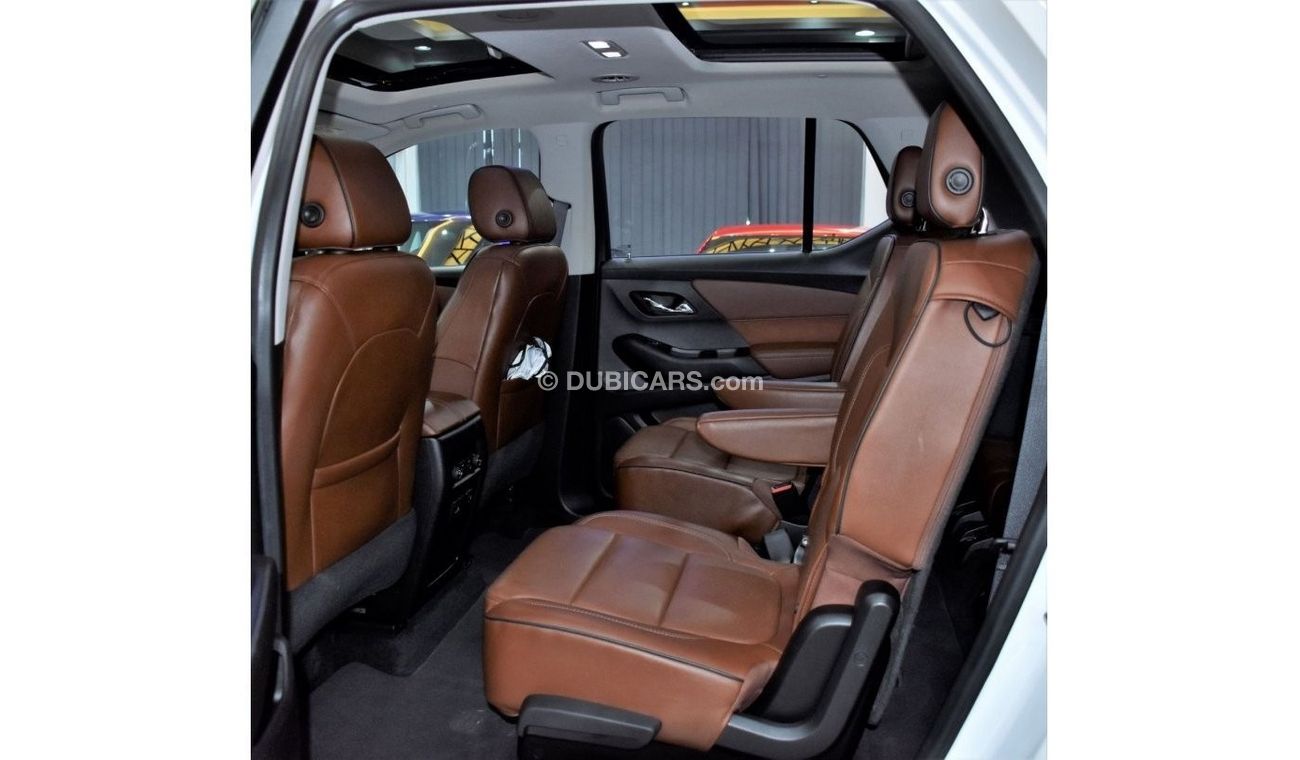 Chevrolet Traverse EXCELLENT DEAL for our Chevrolet Traverse AWD HIGH COUNTRY ( 2018 Model ) in White Color GCC Specs