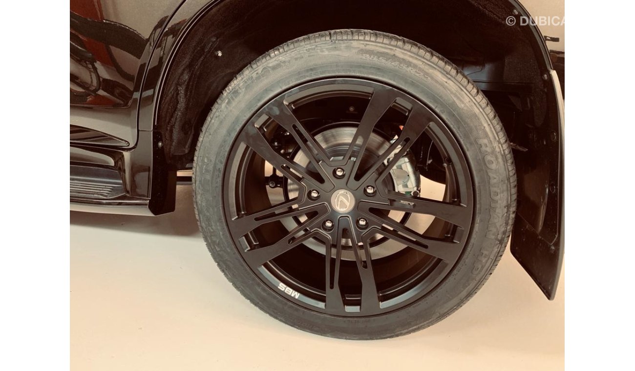 Lexus LX570 SUPER SPORT MBS BLACK EDITION  Petrol with 22 inch MBS Wheel