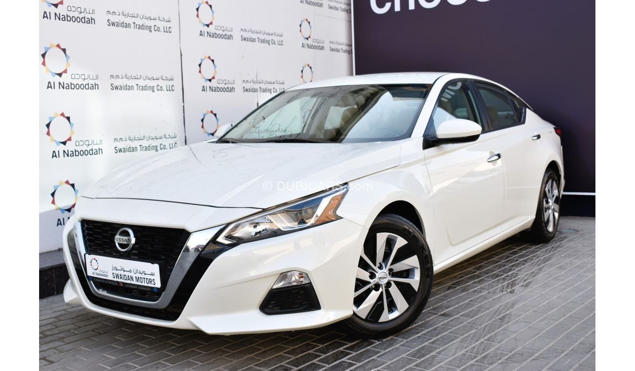 Nissan Altima AED 1039 PM 2.5L S 2020 GCC DEALER WARRANTY