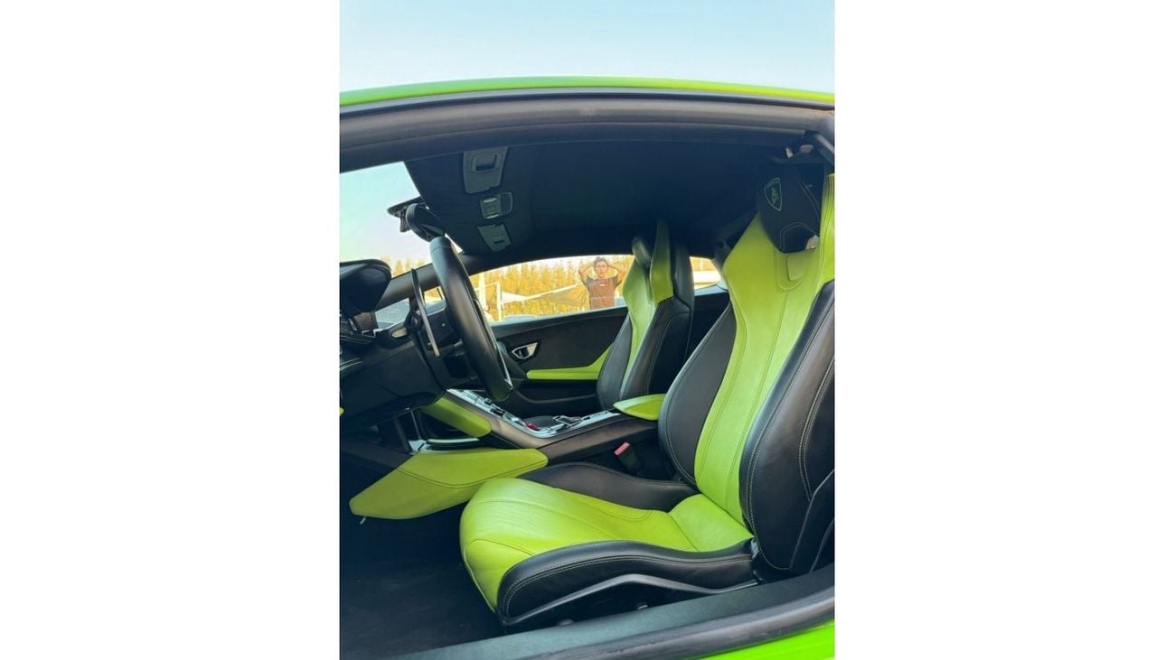 لامبورغيني هوراكان LP610-4 لمبرجيني هوراكان LP 610  خليجي 2016 صبغ وكالة بحالة الوكالة  فل اوبشن فل كاربن لون مميز