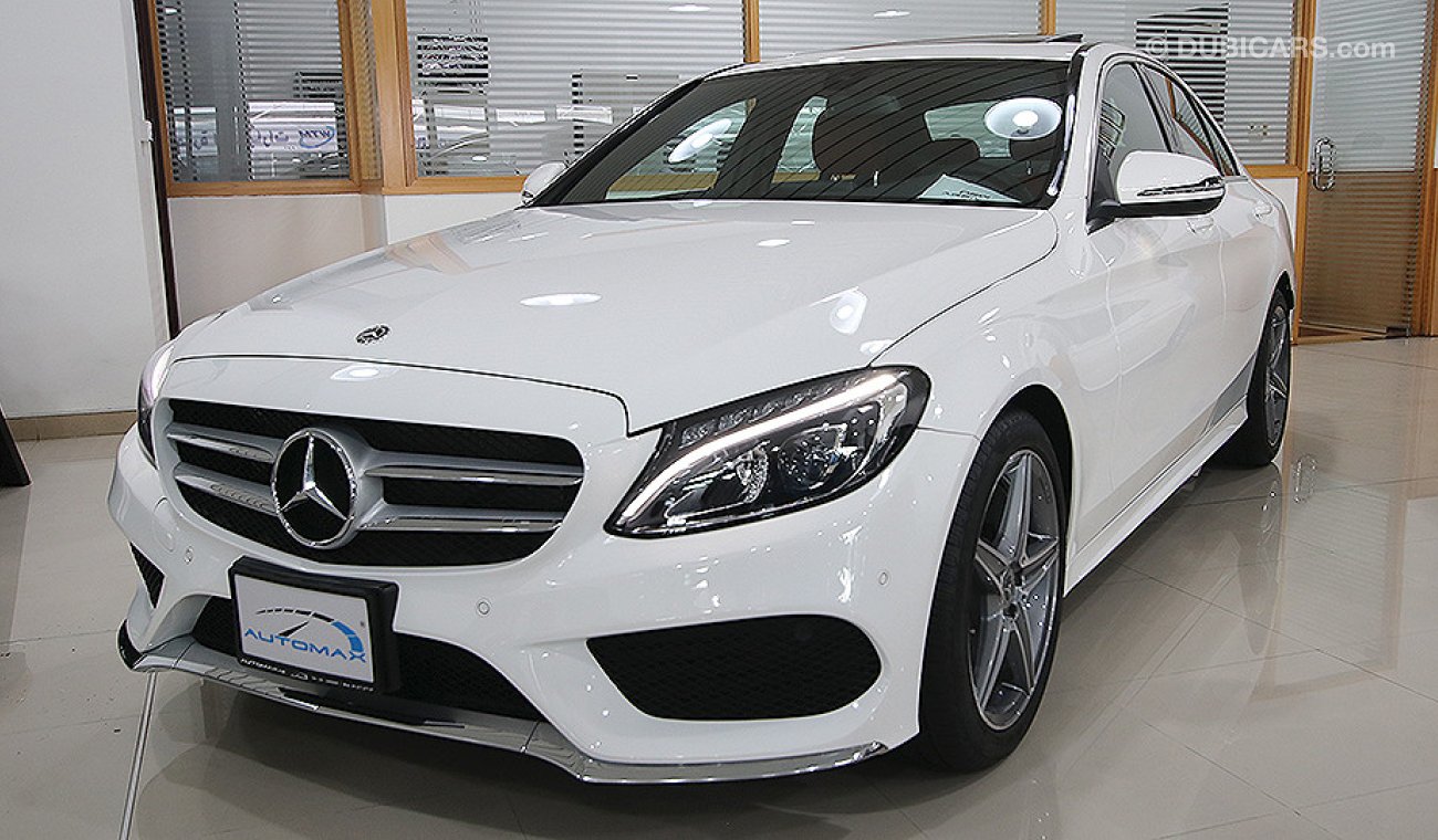 Mercedes-Benz C 250 2018, 2.0L / V4 Turbo GCC / 0km with 2 Years Unlimited Mileage Warranty