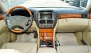 Lexus LS 430 Imported 1/2 Ultra 2006 model, white color, leather opening, wooden wheels, electric mirrors, electr