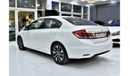 Honda Civic EXCELLENT DEAL for our Honda Civic 1.8 ( 2013 Model ) in White Color GCC Specs