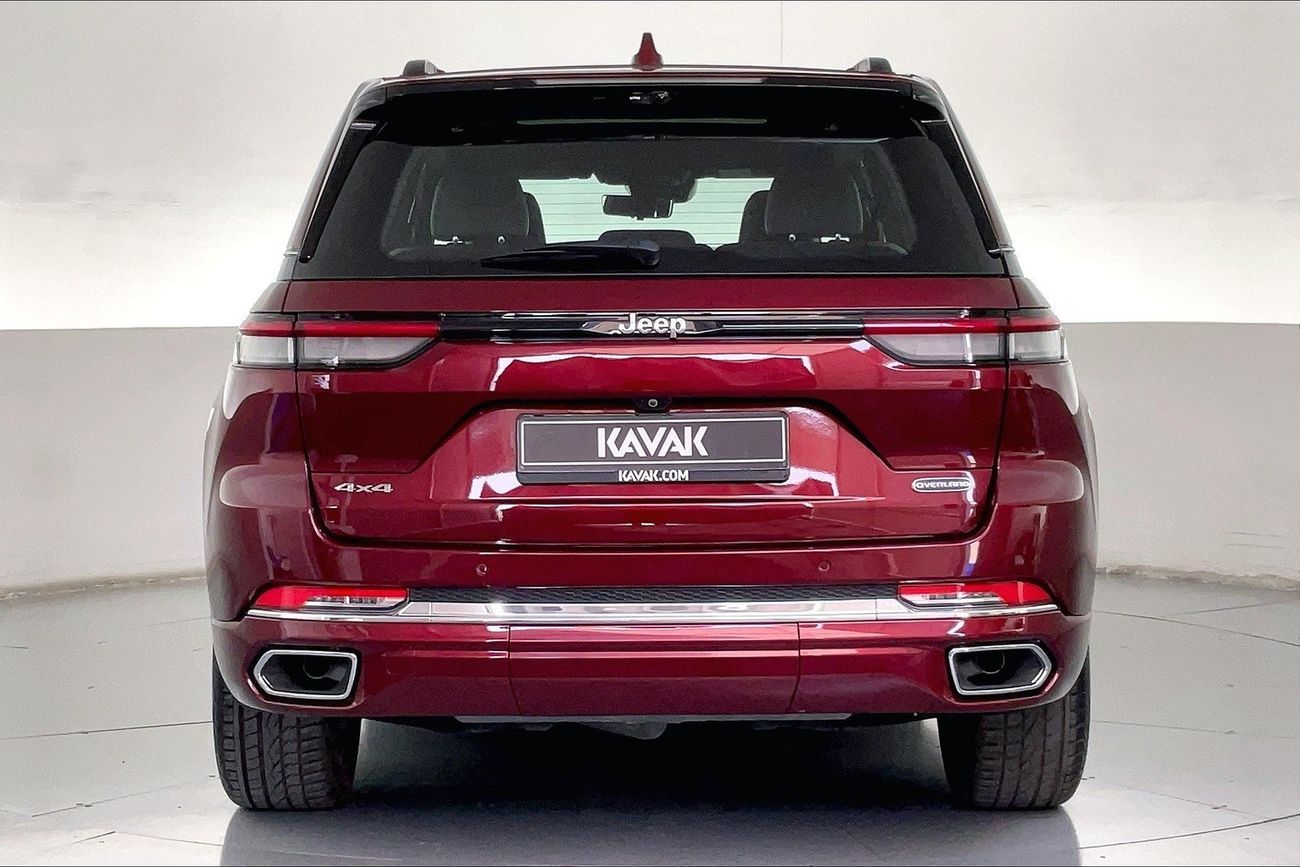 جيب جراند شيروكي Overland | ضمان مجاني لمدة عام | 0 دفعة أولى