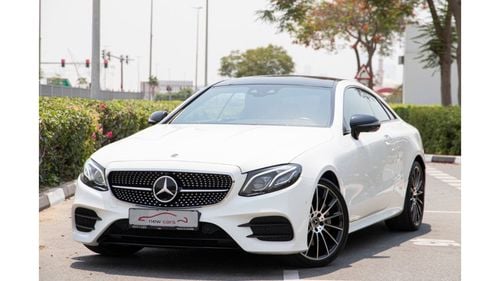 مرسيدس بنز E 400 كوبيه Gcc, V6, Piano Black,  Full service History
