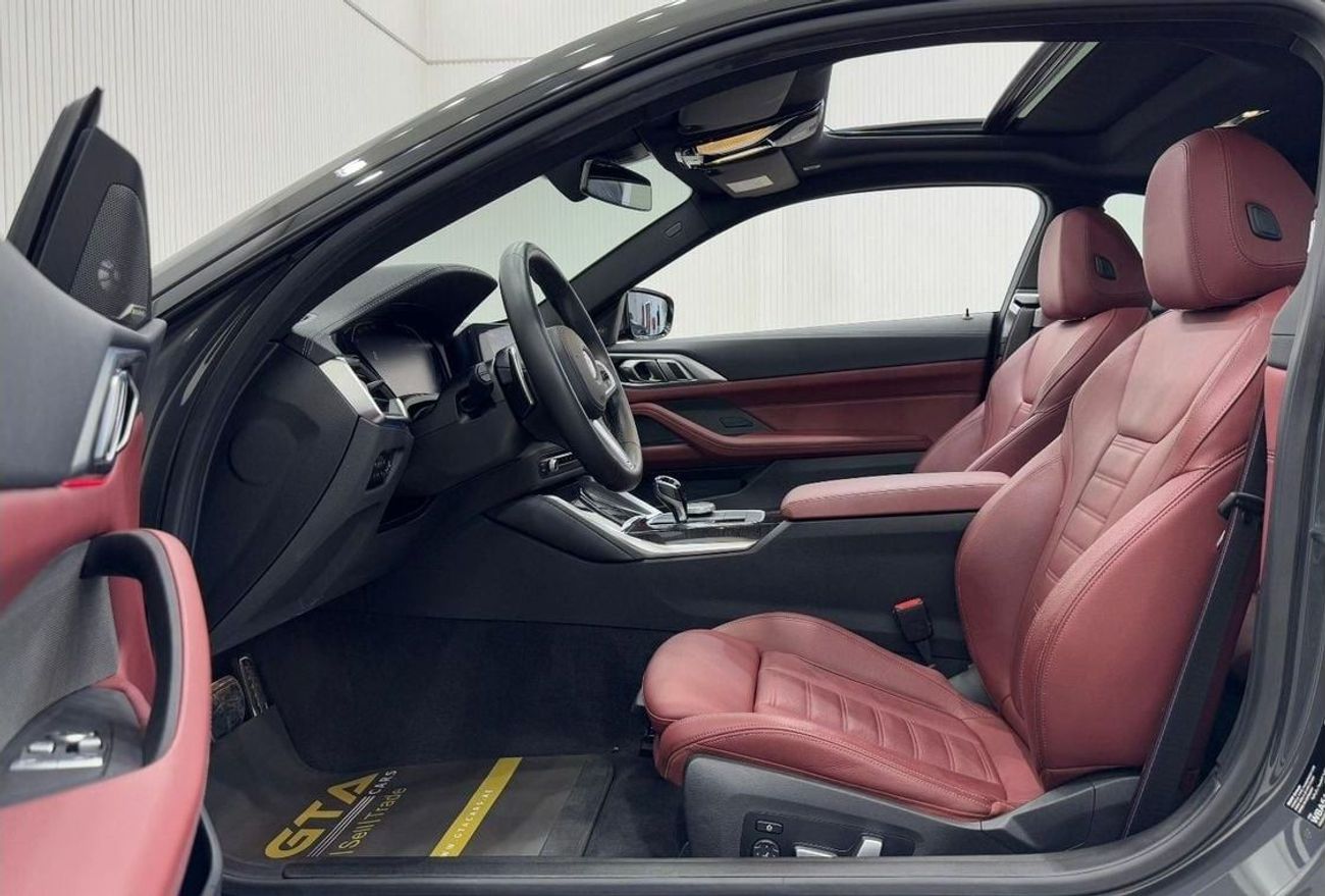 بي أم دبليو 430i M Sport 2.0L 2022 BMW 430i M-Sport Coupe, Nov 2026 BMW Warranty + Service Pack, Low Kms, GCC