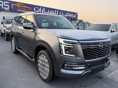 نيسان باترول Nissan Patrol LE Platinum 3.5L Twin Turbo With Panoramic  Model 2025 Gray