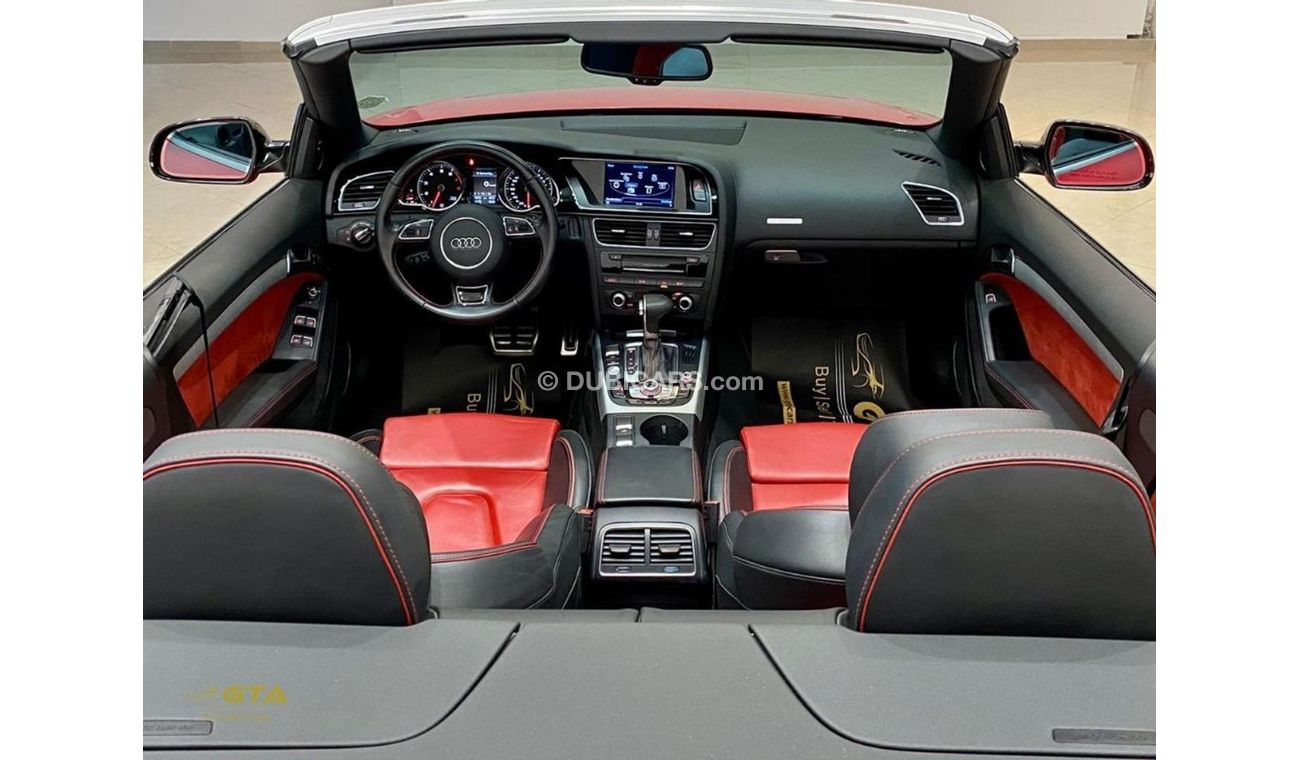 Audi A5 2016 Audi A5 50TFSI S-Line Cabriolet, Audi Warranty-Service Contract, GCC