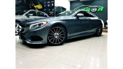 مرسيدس بنز S 550 كوبيه MERCEDES S 550 2016 MODEL IN VERY BEAUTIFUL CONDITION LOW MILEAGE ONLY 64K KM FOR 190K AED